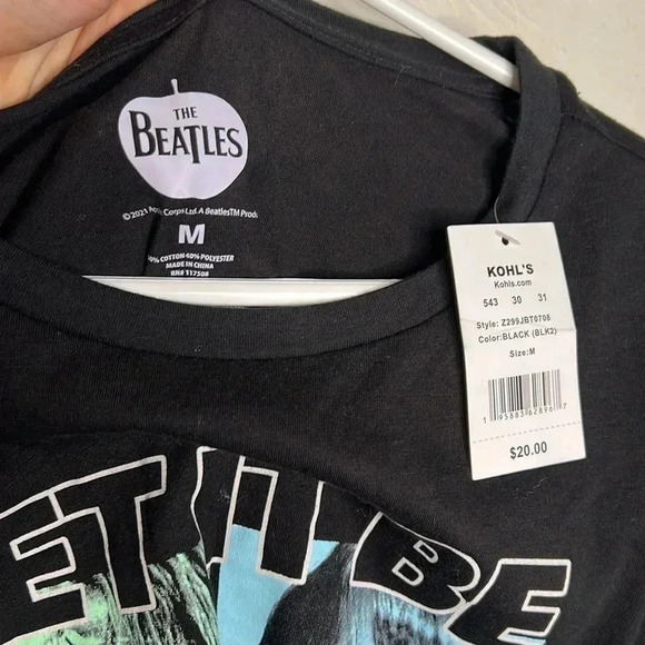 The Beatles Let it Be Graphic Tee Shirt Size M NEW - Picture 5 of 5